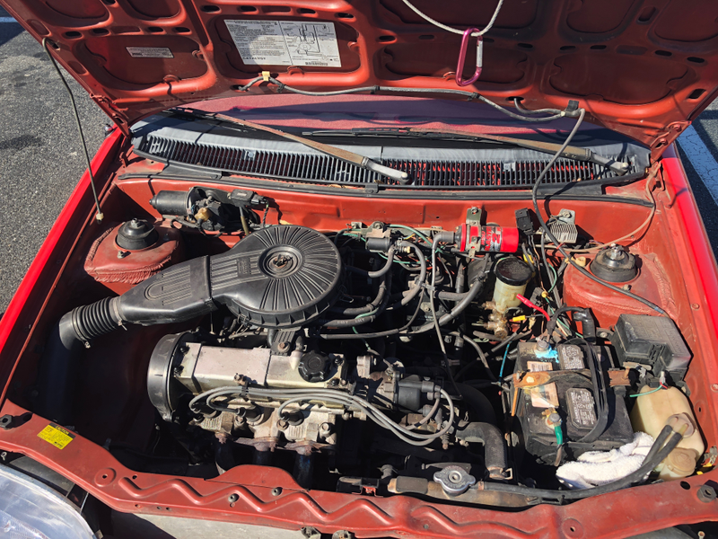 Illustration for article titled Cruise In Style With This 1991 Geo Metro ConvertibleÂ